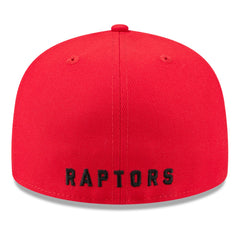 White/Red Toronto Raptors 2025 NBA Tip Off Split Panel 59FIFTY Fitted Hat | NBA
