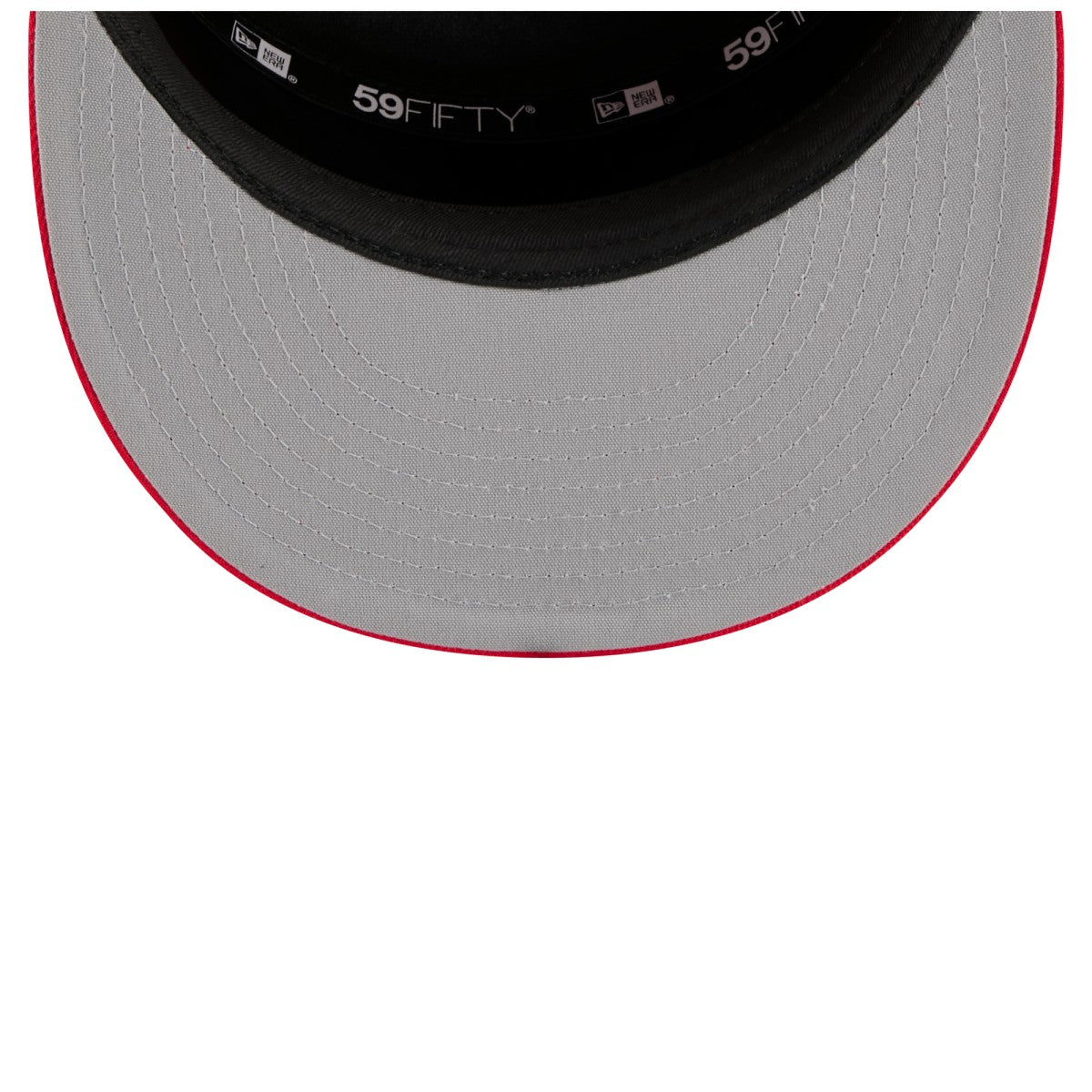White/Red Toronto Raptors 2025 NBA Tip Off Split Panel 59FIFTY Fitted Hat | NBA