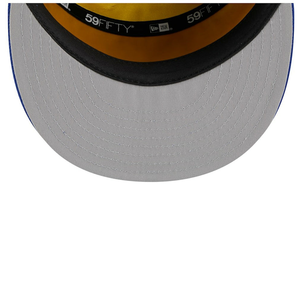 White/Royal Golden State Warriors 2025 NBA Tip Off Split Panel 59FIFTY Fitted Hat sale | NBA