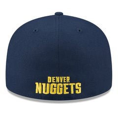 White/Navy Denver Nuggets 2025 NBA Tip Off Split Panel 59FIFTY Fitted Hat sale | NBA