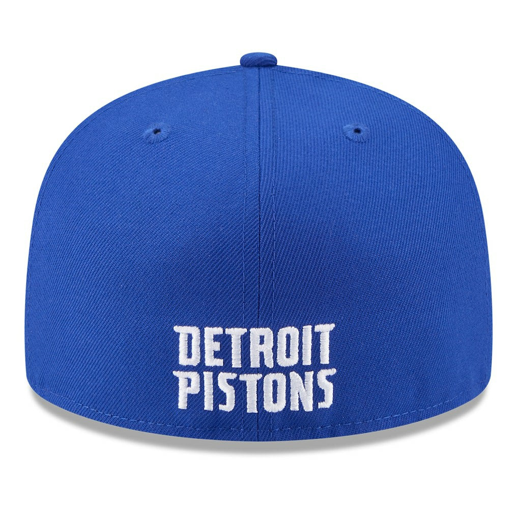White/Blue Detroit Pistons 2025 NBA Tip Off Split Panel 59FIFTY Fitted Hat sale | NBA