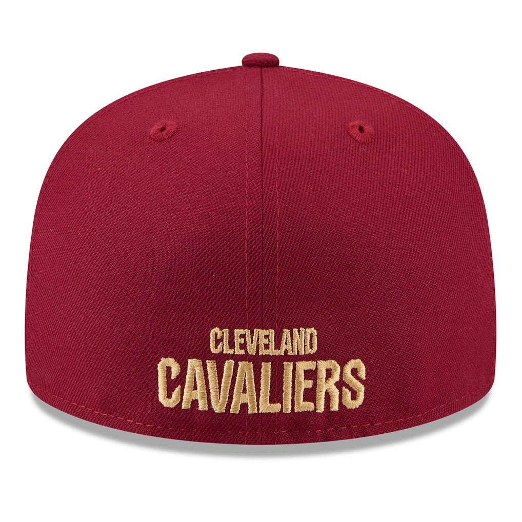 White/Wine Cleveland Cavaliers 2025 NBA Tip Off Split Panel 59FIFTY Fitted Hat sale | NBA
