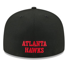 White/Black Atlanta Hawks 2025 NBA Tip Off Split Panel 59FIFTY Fitted Hat | NBA