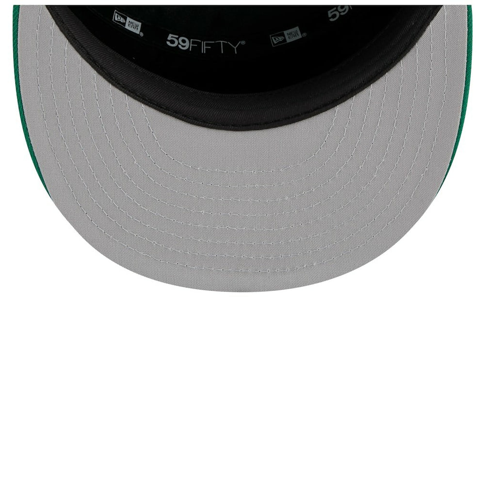White/Kelly Green Boston Celtics 2025 NBA Tip Off Split Panel 59FIFTY Fitted Hat | NBA