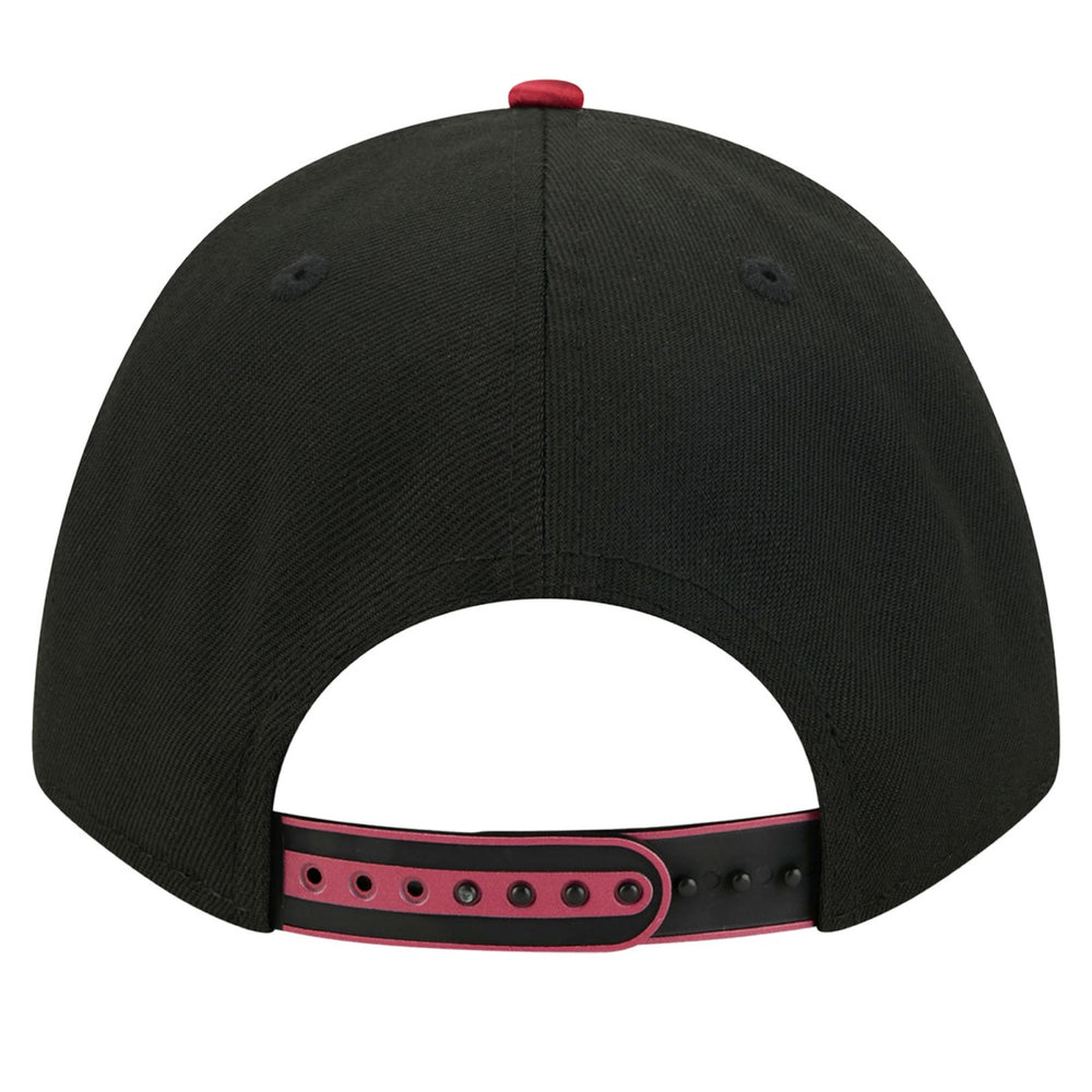 White/Black Miami Heat 2025 NBA Tip Off M-Crown A-Frame 9FORTY Adjustable Hat | NBA