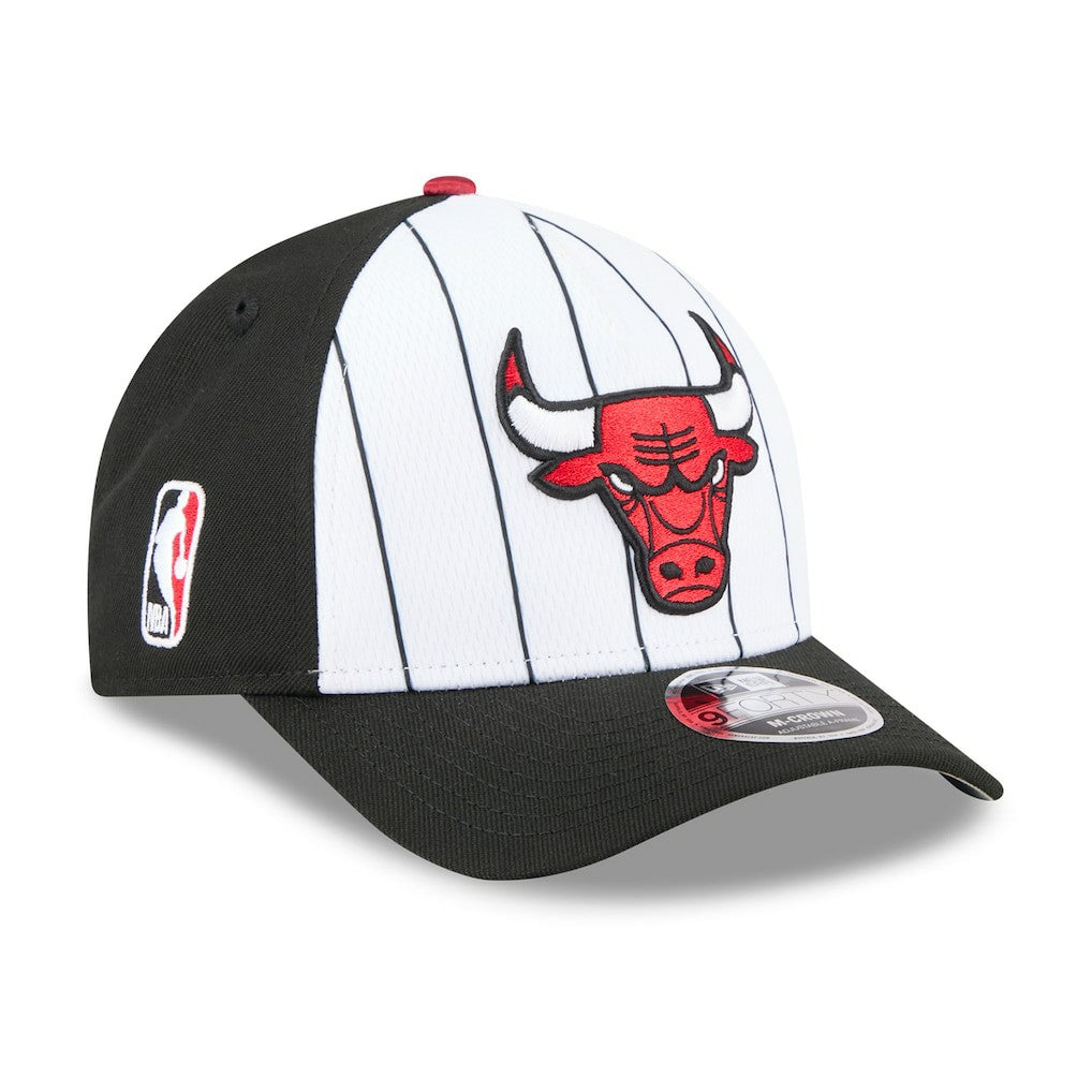 White/Black Chicago Bulls 2025 NBA Tip Off M-Crown A-Frame 9FORTY Adjustable Hat | NBA