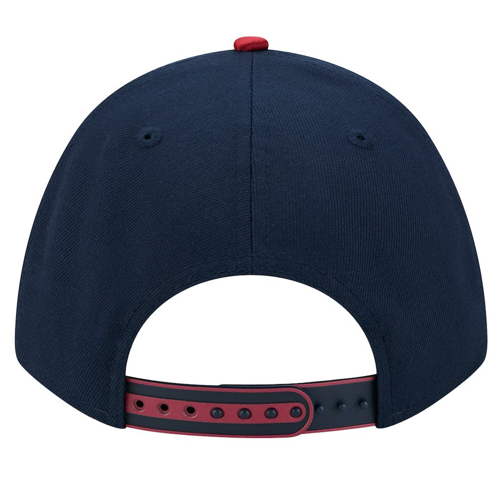 White/Navy Denver Nuggets 2025 NBA Tip Off M-Crown A-Frame 9FORTY Adjustable Hat sale | NBA