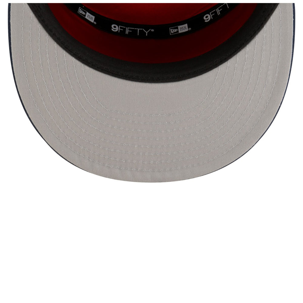 White/Navy Washington Wizards 2025 NBA Tip Off Split Panel 9FIFTY Snapback Hat | NBA