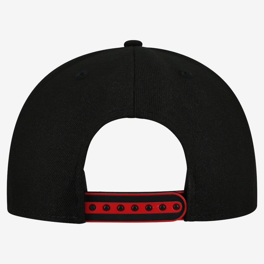 White/Red Atlanta Hawks 2025 NBA Tip Off Split Panel 9FIFTY Snapback Hat | NBA