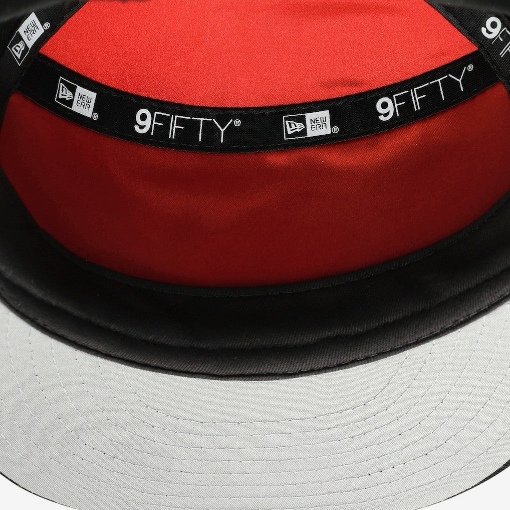 White/Red Atlanta Hawks 2025 NBA Tip Off Split Panel 9FIFTY Snapback Hat | NBA