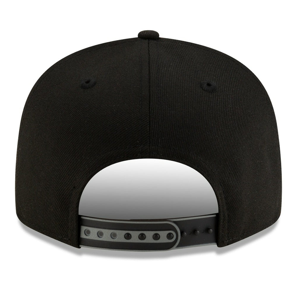 White/Black Brooklyn Nets 2025 NBA Tip Off Split Panel 9FIFTY Snapback Hat | NBA
