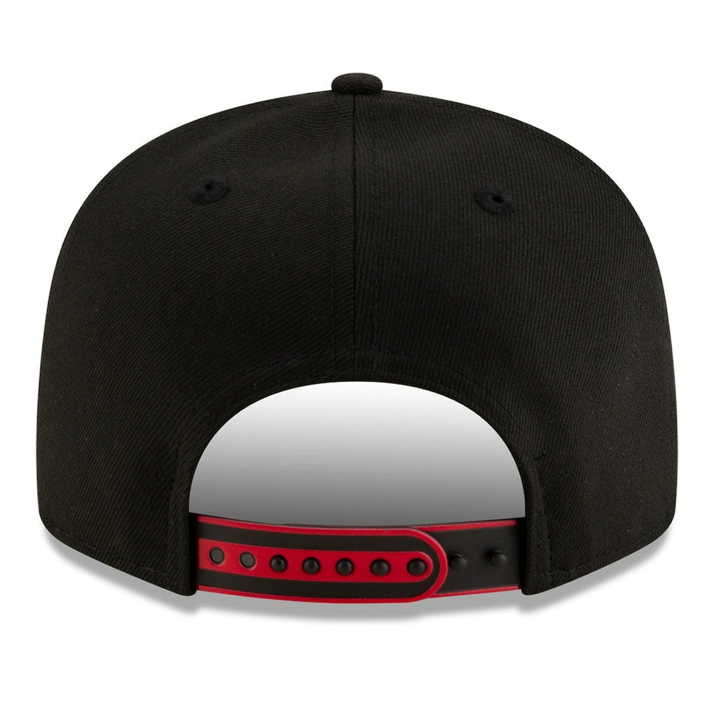 White/Black Chicago Bulls 2025 NBA Tip Off Split Panel 9FIFTY Snapback Hat | NBA
