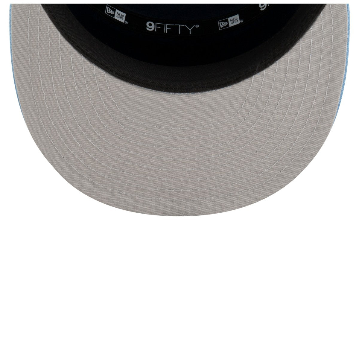 White/Light Blue Memphis Grizzlies 2025 NBA Tip Off Split Panel 9FIFTY Snapback Hat | NBA