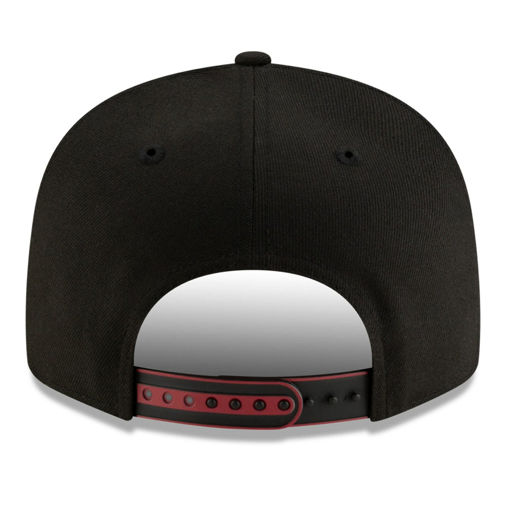 White/Black Miami Heat 2025 NBA Tip Off Split Panel 9FIFTY Snapback Hat | NBA