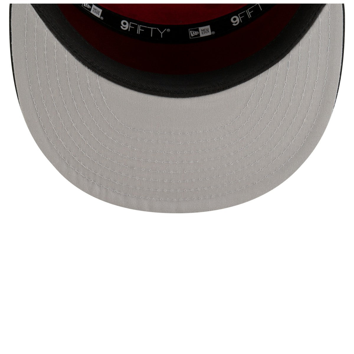 White/Black Miami Heat 2025 NBA Tip Off Split Panel 9FIFTY Snapback Hat | NBA