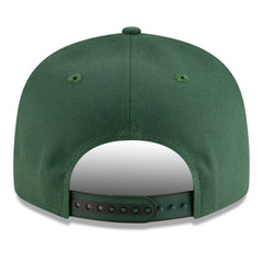 White/Hunter Green Milwaukee Bucks 2025 NBA Tip Off Split Panel 9FIFTY Snapback Hat | NBA
