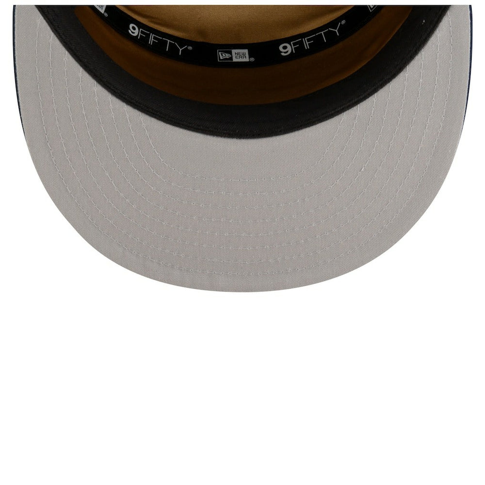 White/Navy New Orleans Pelicans 2025 NBA Tip Off Split Panel 9FIFTY Snapback Hat | NBA