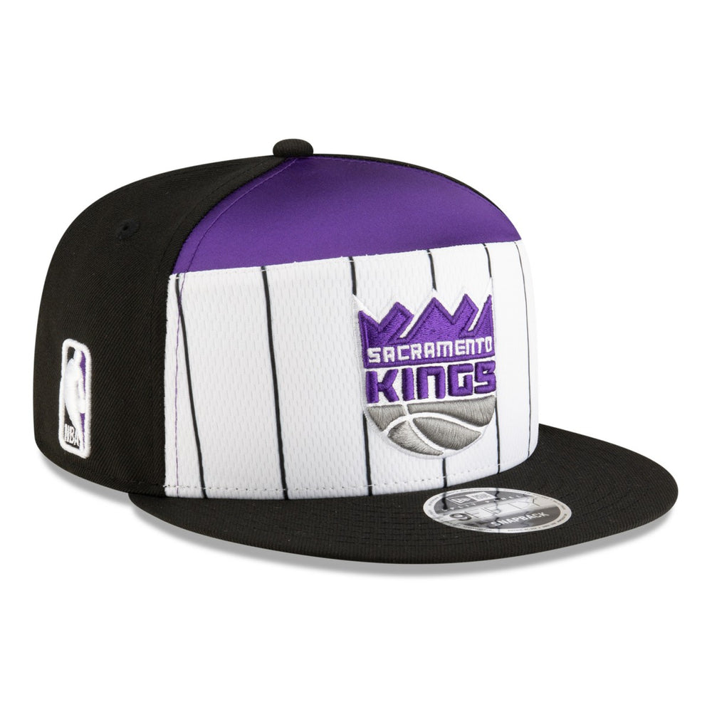 White/Black Sacramento Kings 2025 NBA Tip Off Split Panel 9FIFTY Snapback Hat | NBA