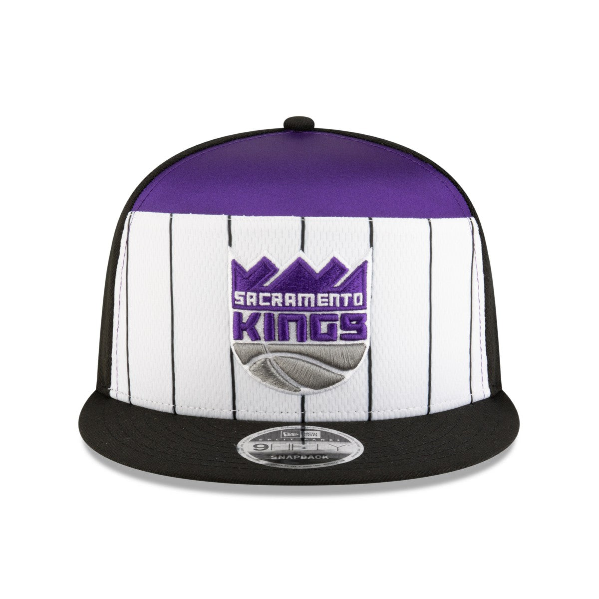 White/Black Sacramento Kings 2025 NBA Tip Off Split Panel 9FIFTY Snapback Hat | NBA