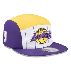 White/Purple Los Angeles Lakers 2025 NBA Tip Off Camper Adjustable Hat | NBA