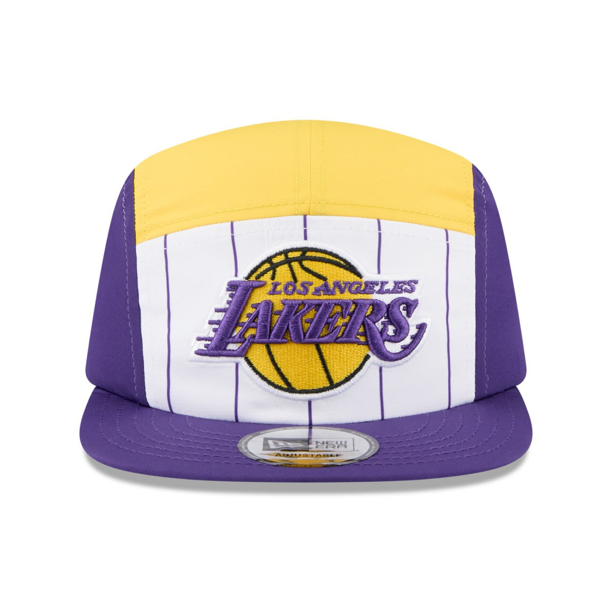 White/Purple Los Angeles Lakers 2025 NBA Tip Off Camper Adjustable Hat | NBA