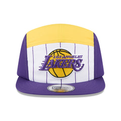 White/Purple Los Angeles Lakers 2025 NBA Tip Off Camper Adjustable Hat | NBA