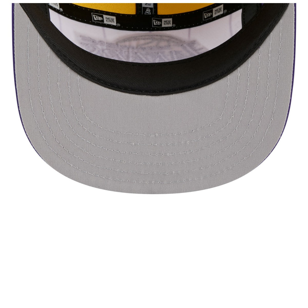 White/Purple Los Angeles Lakers 2025 NBA Tip Off Camper Adjustable Hat | NBA