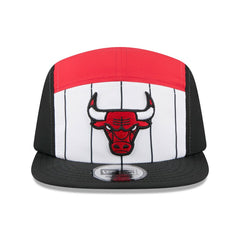 White/Black Chicago Bulls 2025 NBA Tip Off Camper Adjustable Hat | NBA