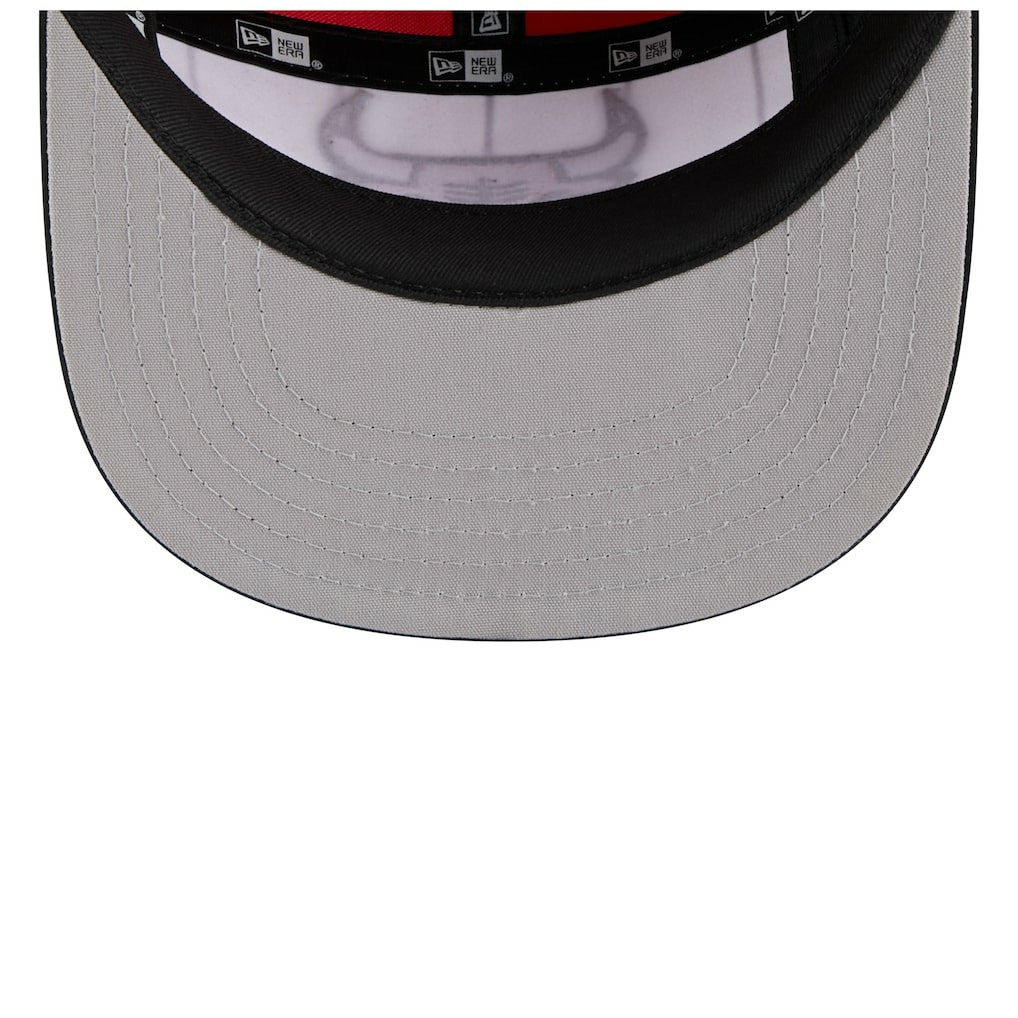 White/Black Chicago Bulls 2025 NBA Tip Off Camper Adjustable Hat | NBA
