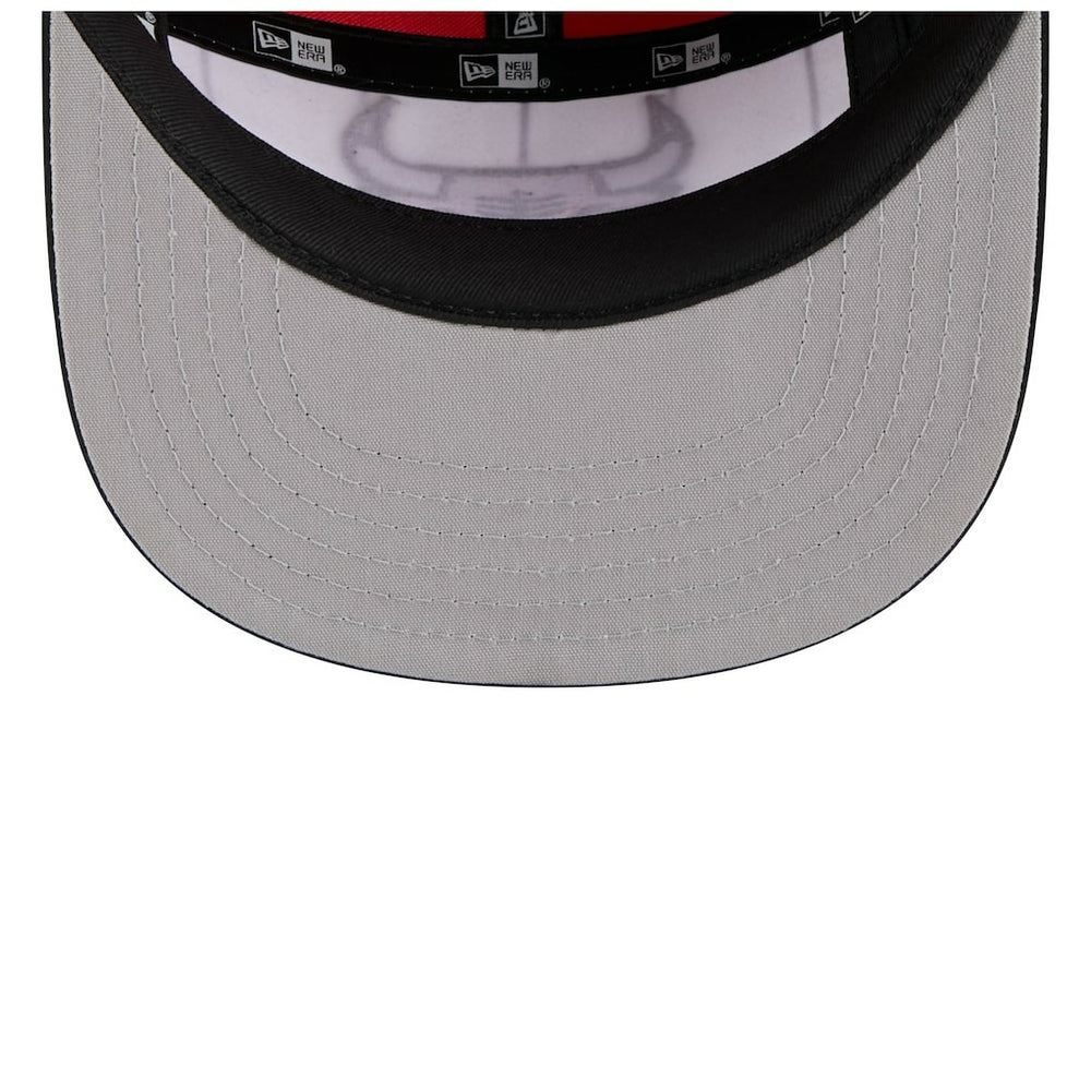 White/Black Chicago Bulls 2025 NBA Tip Off Camper Adjustable Hat | NBA