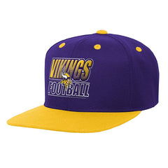 Minnesota Vikings Outerstuff Youth Team Gradient Deadstock Snapback Hat | NFL Hot