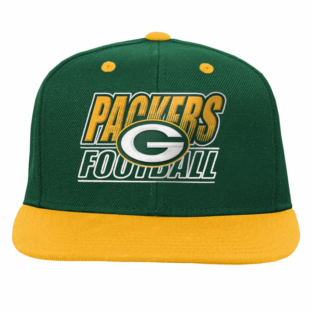 Green Bay Packers Outerstuff Youth Team Gradient Deadstock Snapback Hat | NFL Outlet