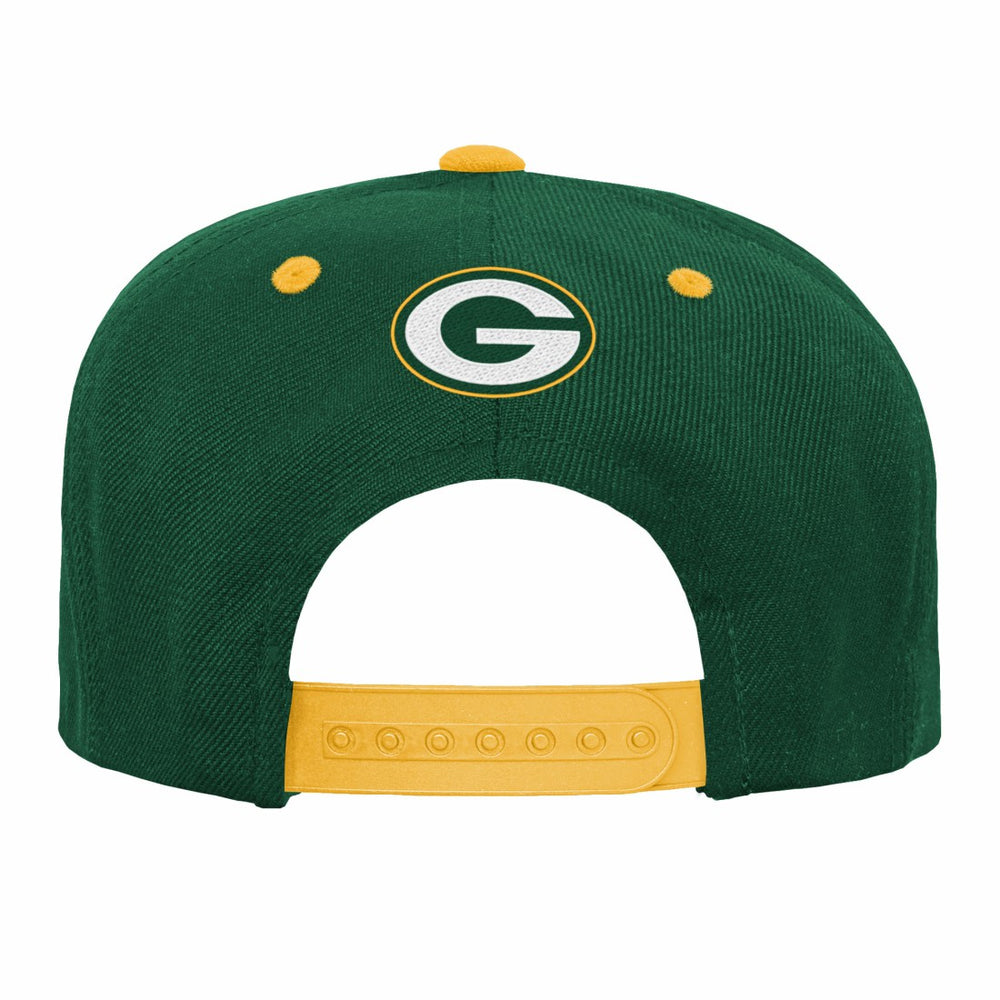 Green Bay Packers Outerstuff Youth Team Gradient Deadstock Snapback Hat | NFL Outlet
