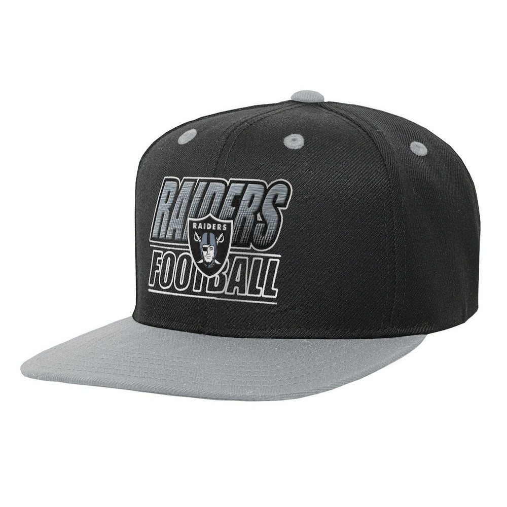 Las Vegas Raiders Outerstuff Youth Team Gradient Deadstock Snapback Hat | NFL New