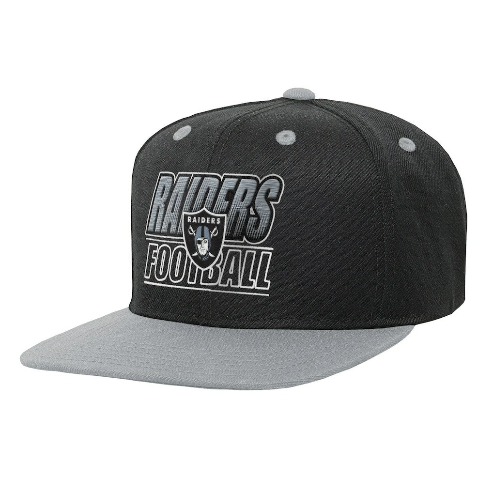 Las Vegas Raiders Outerstuff Youth Team Gradient Deadstock Snapback Hat | NFL New