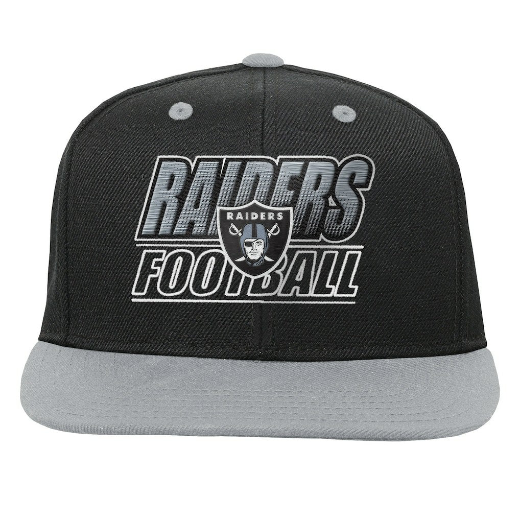 Las Vegas Raiders Outerstuff Youth Team Gradient Deadstock Snapback Hat | NFL New