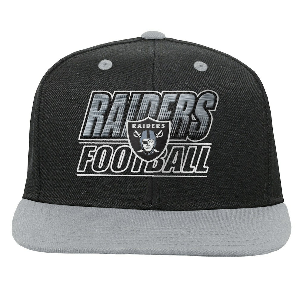 Las Vegas Raiders Outerstuff Youth Team Gradient Deadstock Snapback Hat | NFL New
