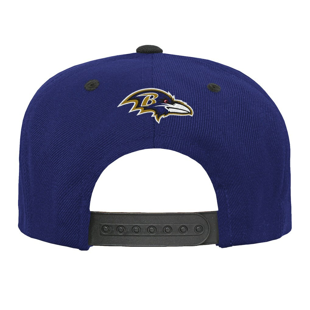 Baltimore Ravens Outerstuff Youth Team Gradient Deadstock Snapback Hat | NFL On sale
