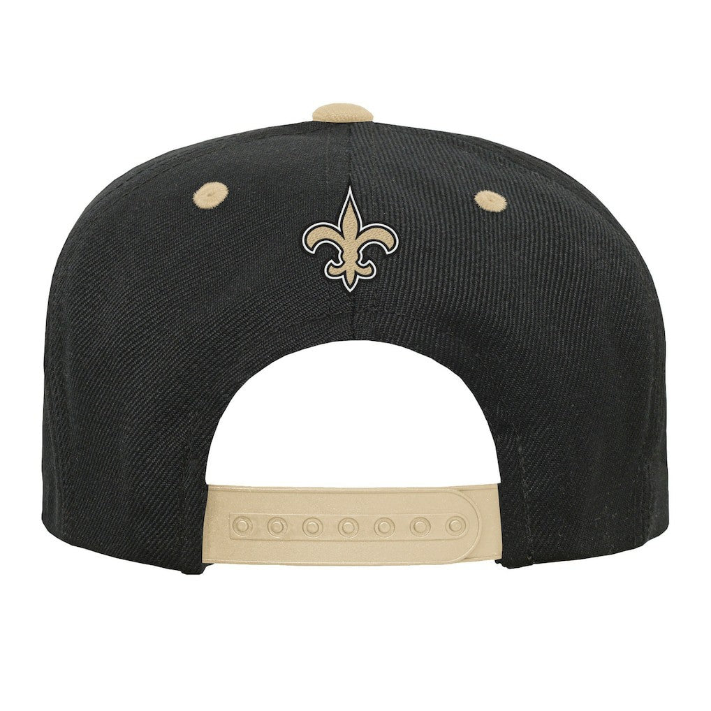 New Orleans Saints Outerstuff Youth Team Gradient Deadstock Snapback Hat | NFL Hot