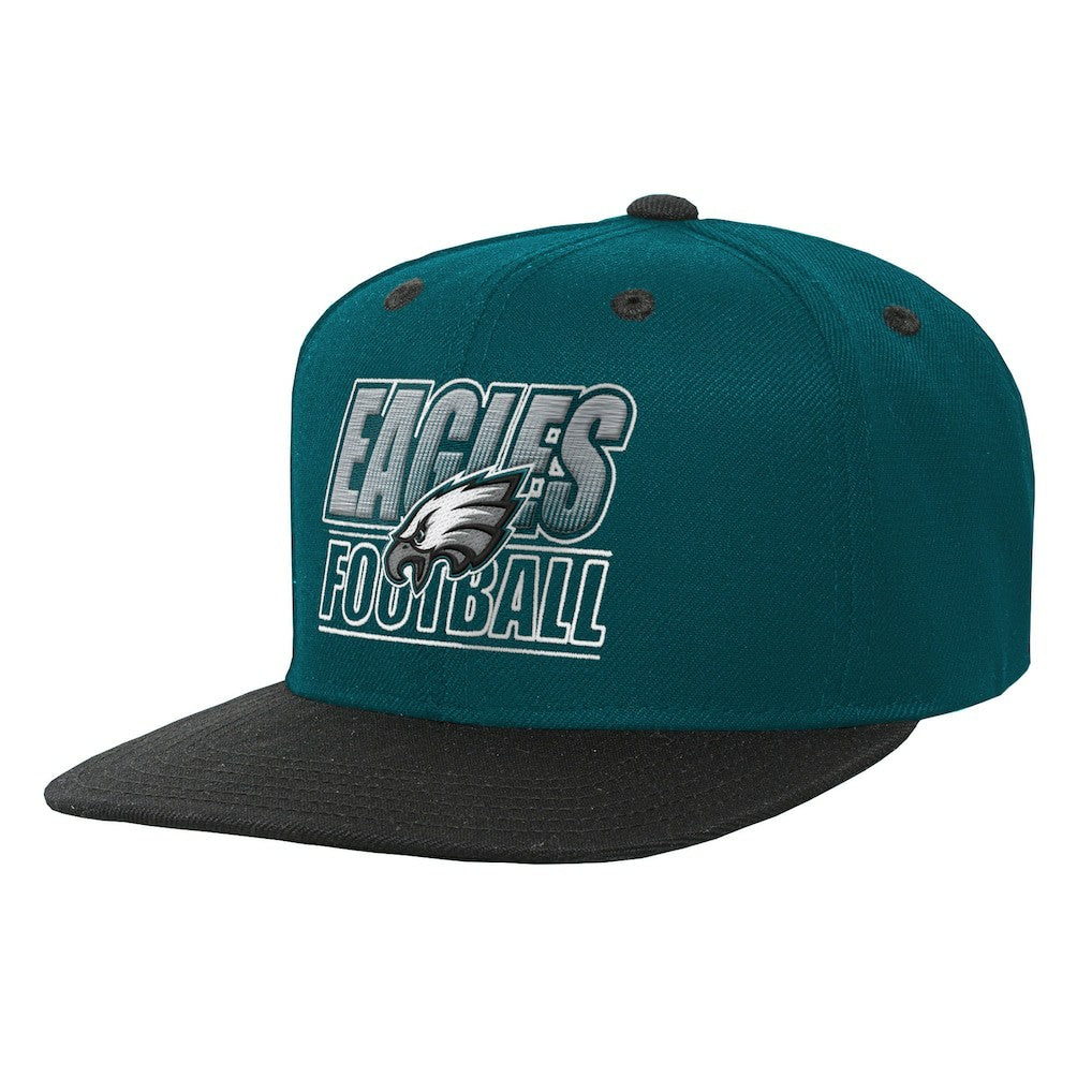 Philadelphia Eagles Outerstuff Youth Team Gradient Deadstock Snapback Hat | NFL Near me
