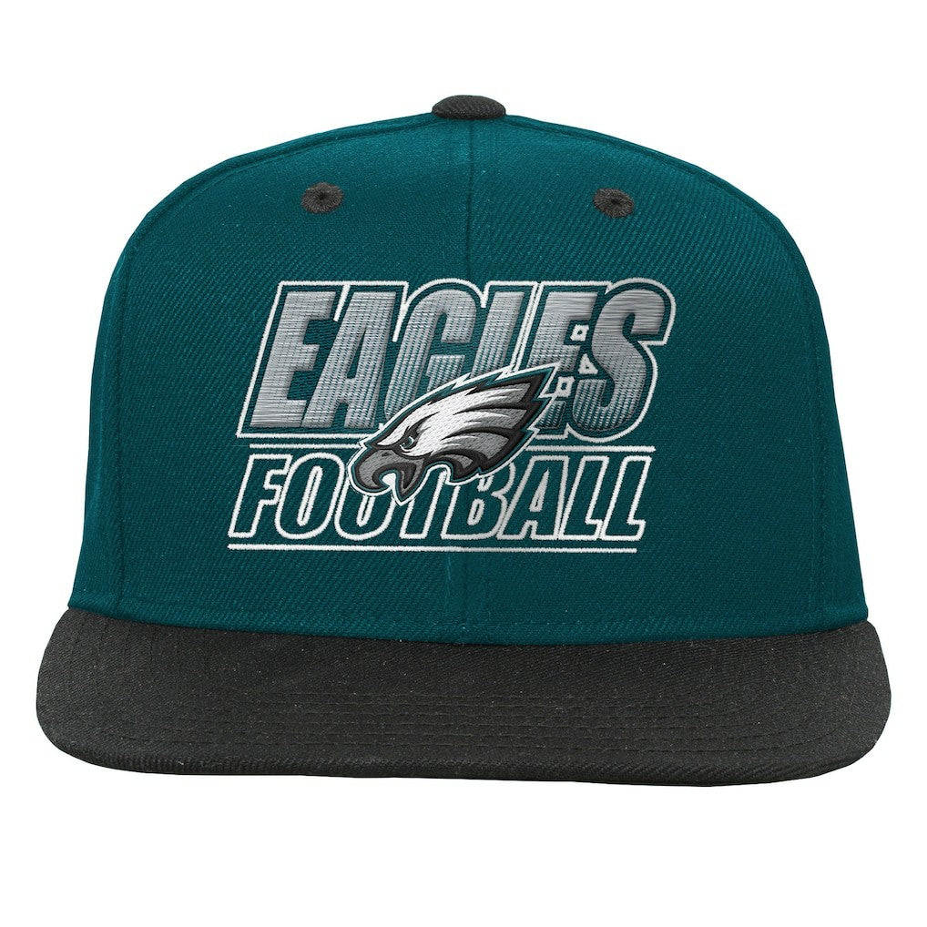 Philadelphia Eagles Outerstuff Youth Team Gradient Deadstock Snapback Hat | NFL Near me