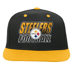 Pittsburgh Steelers Outerstuff Youth Team Gradient Deadstock Snapback Hat | NFL Outlet