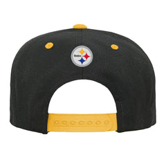 Pittsburgh Steelers Outerstuff Youth Team Gradient Deadstock Snapback Hat | NFL Outlet