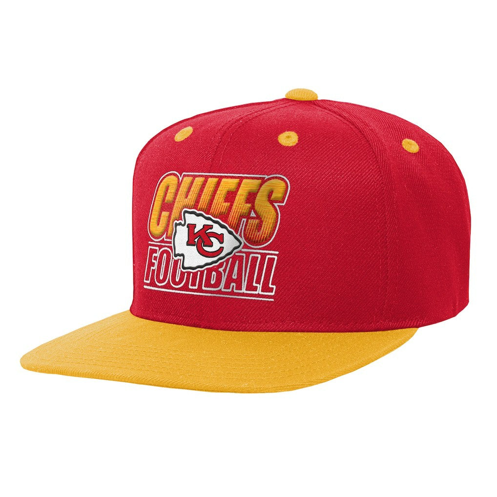 Kansas City Chiefs Outerstuff Youth Team Gradient Deadstock Snapback Hat | NFL US