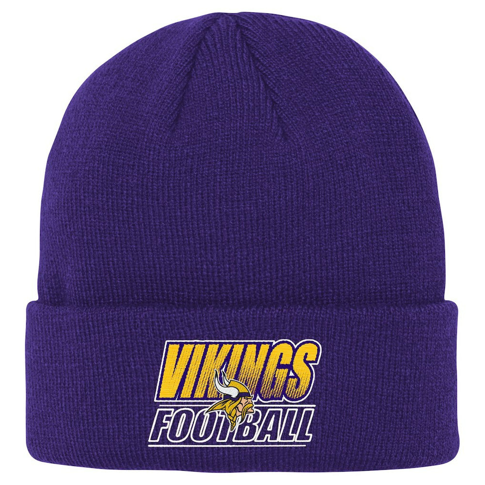 Minnesota Vikings Outerstuff Youth Team Gradient Cuffed Knit Hat | NFL Hot