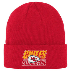 Kansas City Chiefs Outerstuff Youth Team Gradient Cuffed Knit Hat | NFL Outlet