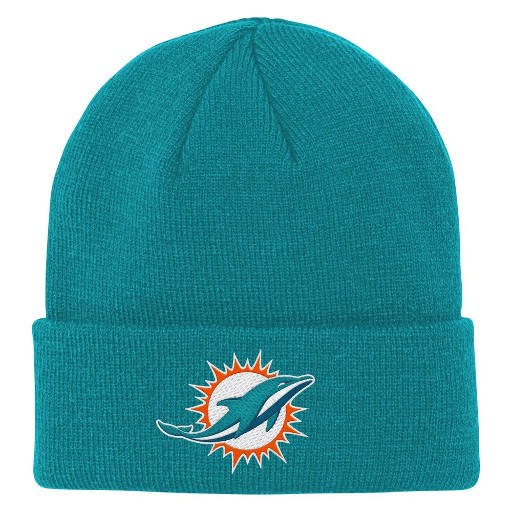 Miami Dolphins Outerstuff Youth Team Gradient Cuffed Knit Hat | NFL On sale