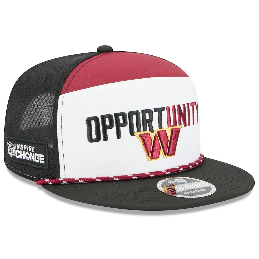 Washington Commanders 2025 Inspire Change Split Panel 9FIFTY Snapback Hat | NFL Sale