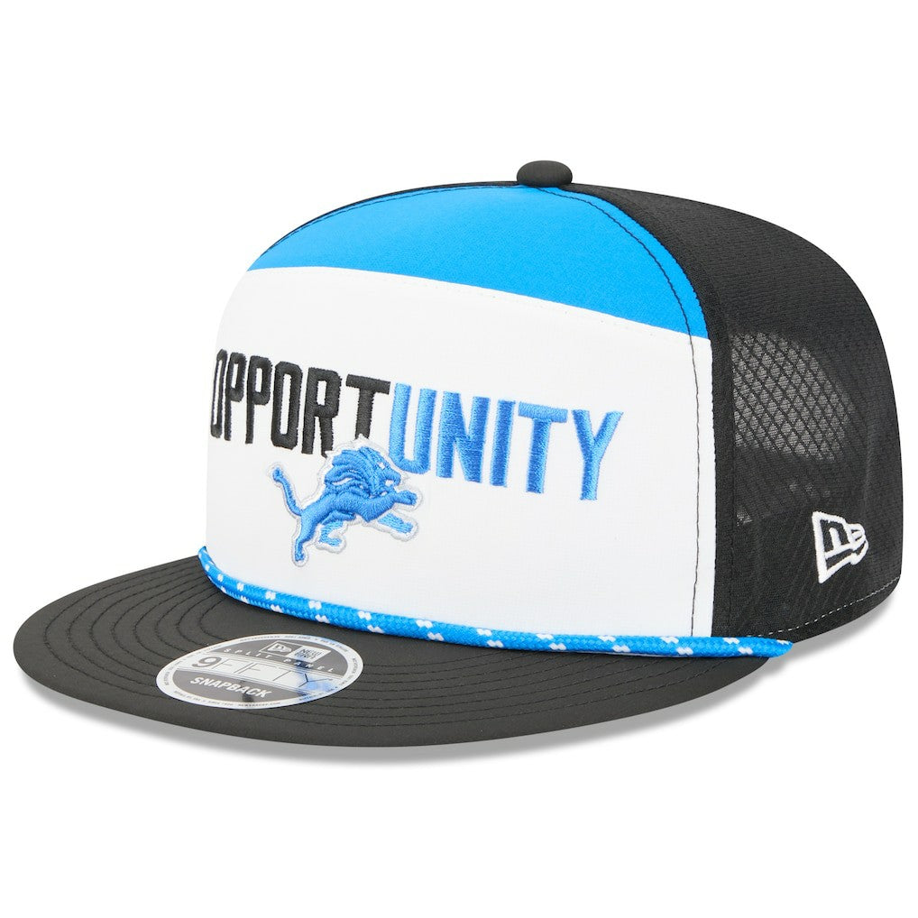 Detroit Lions 2025 Inspire Change Split Panel 9FIFTY Snapback Hat | NFL Discount