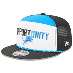 Detroit Lions 2025 Inspire Change Split Panel 9FIFTY Snapback Hat | NFL Discount